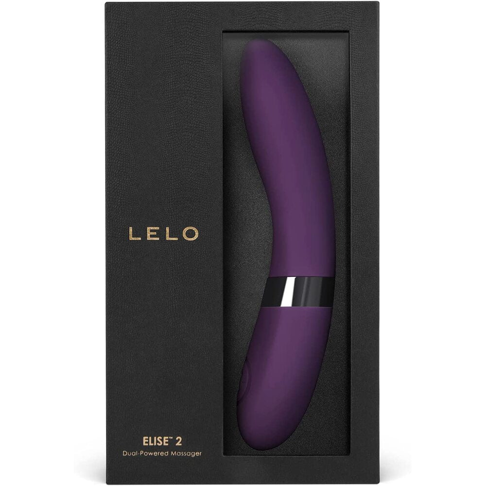 Lelo Elise 2 Vibrator Plum-2