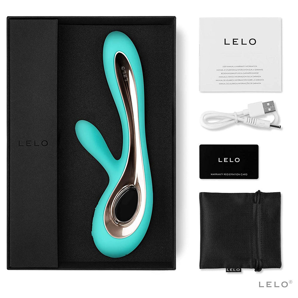 Lelo Soraya 2 Dual Rabbit Vibrator Aqua-1