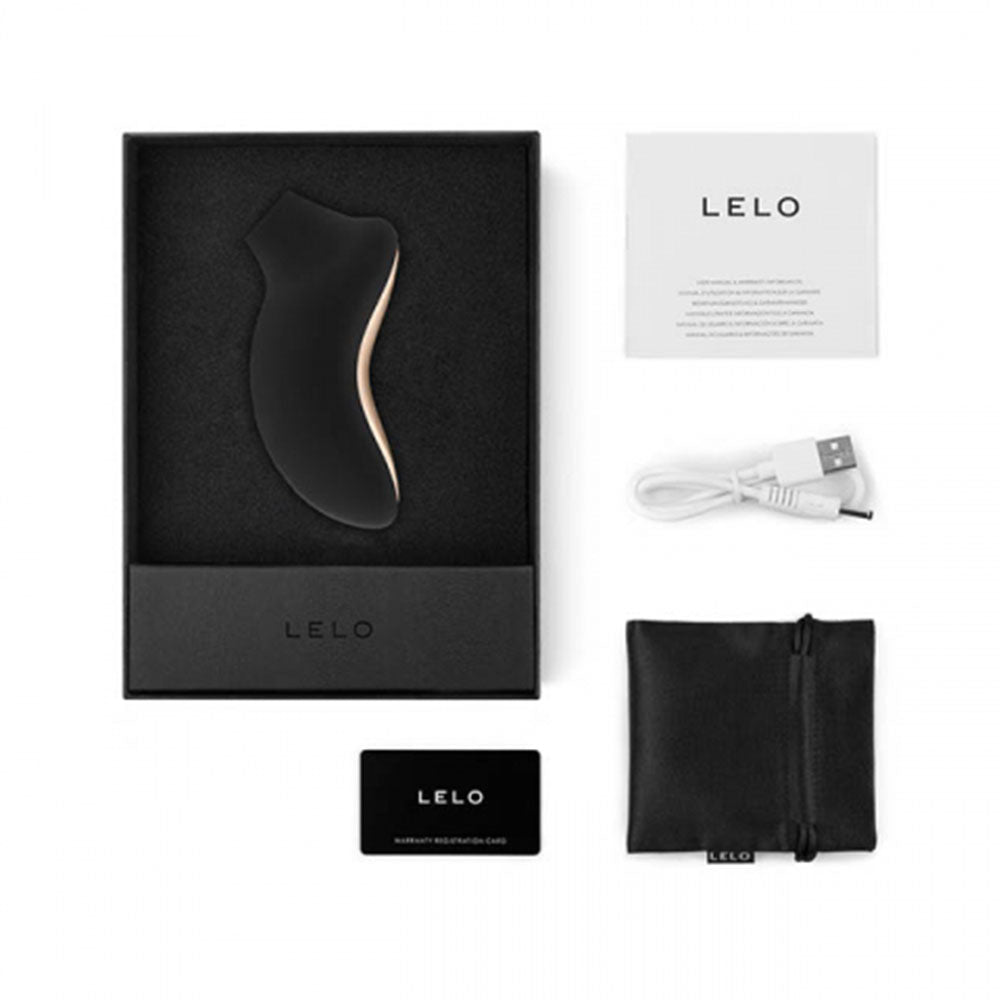 Lelo Sona 2 Black Clitoral Vibrator-2