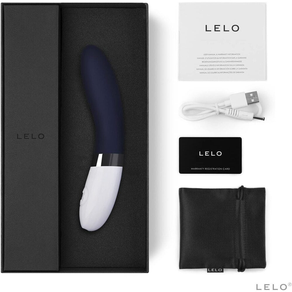 Lelo Liv 2 G Spot Vibrator Blue-1