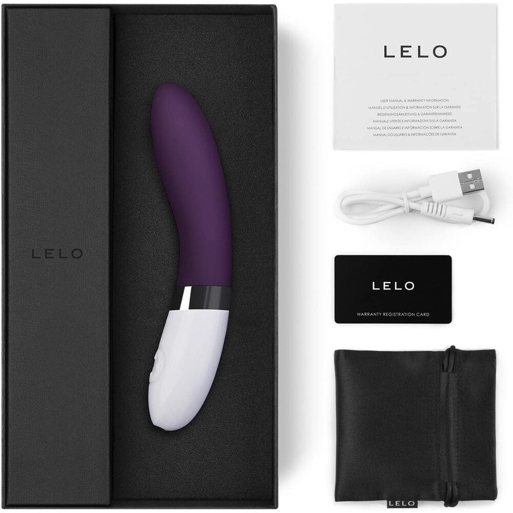 Lelo Liv 2 G Spot Vibrator Plum-1