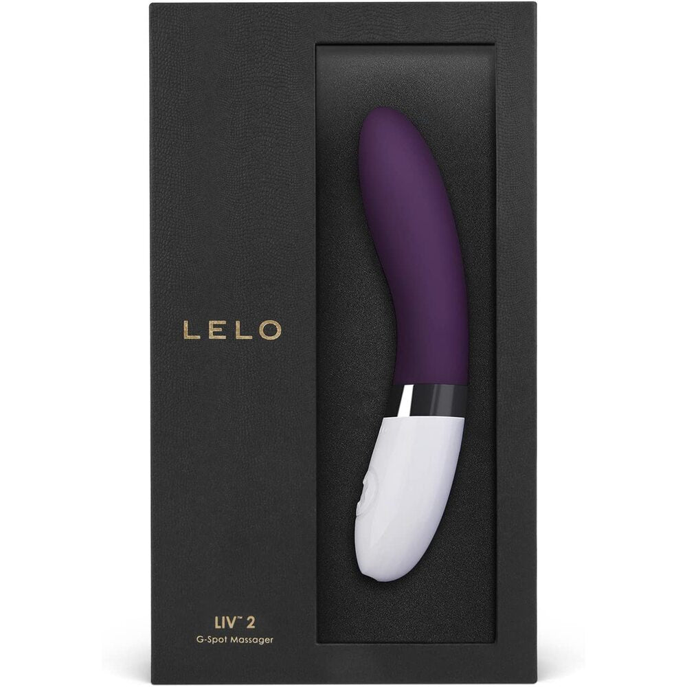 Lelo Liv 2 G Spot Vibrator Plum-2