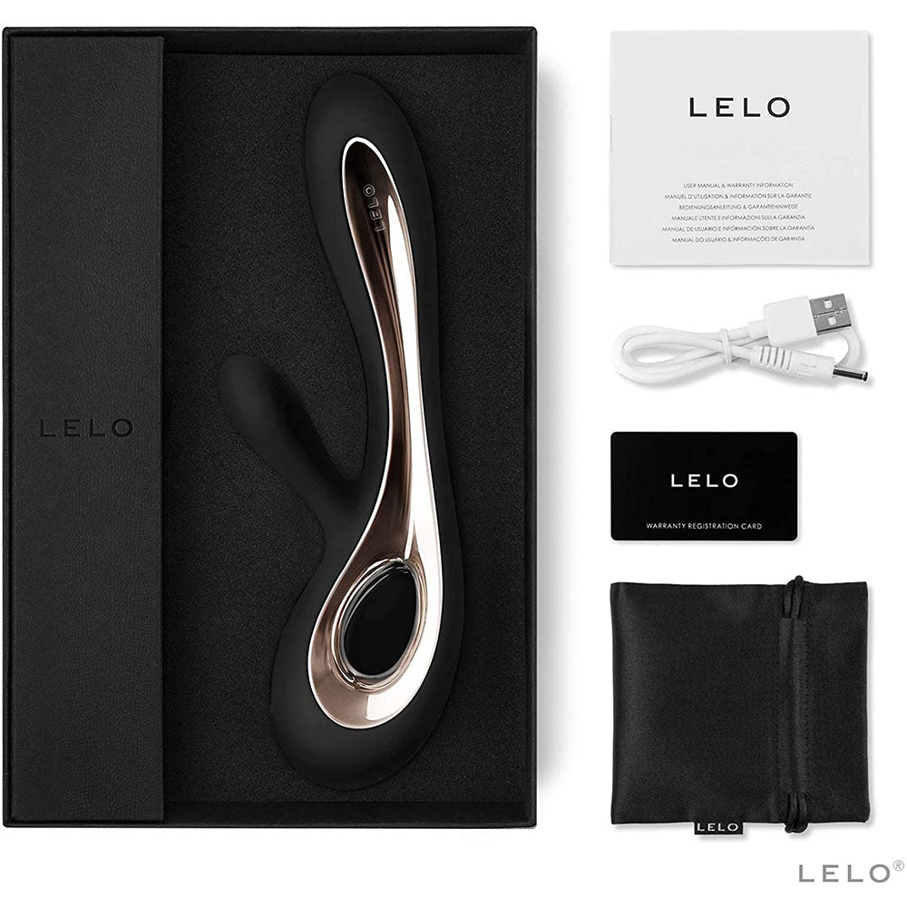 Lelo Soraya 2 Dual Rabbit Vibrator Black-1