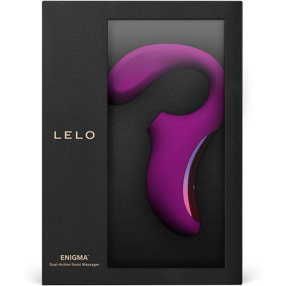 Lelo Enigma Dual Massager Deep Rose-3