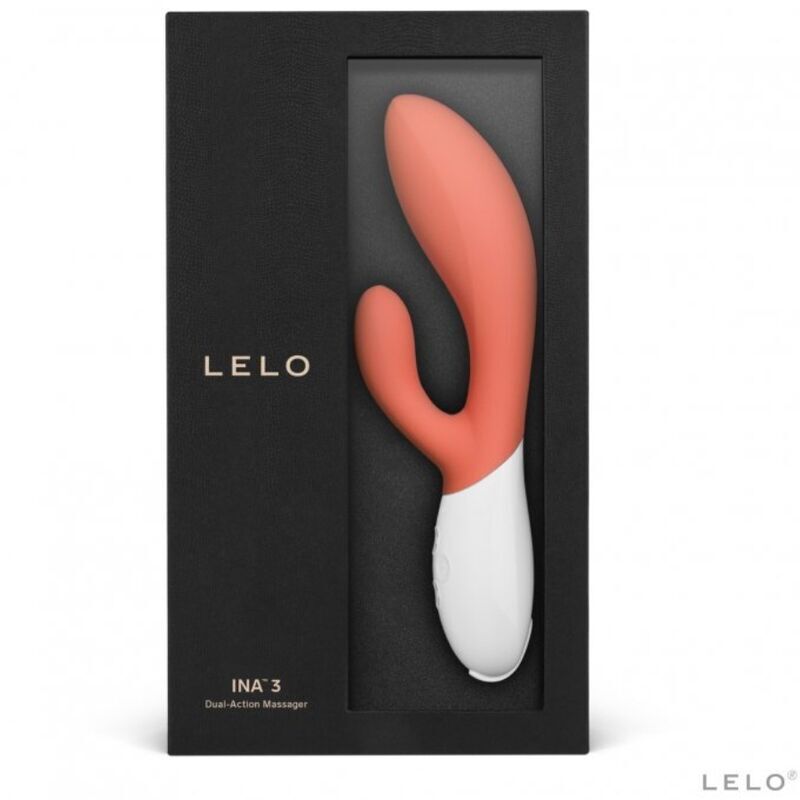 Lelo Ina 3 Dual Action Massager Coral-2