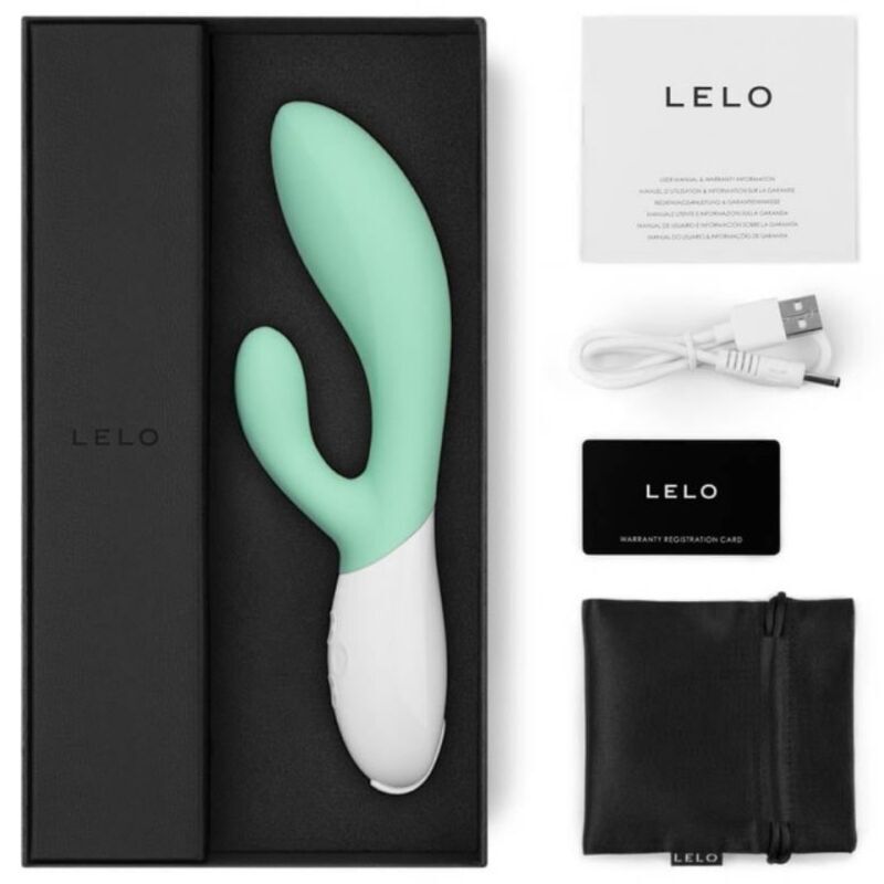 Lelo Ina 3 Dual Action Massager Seaweed-2