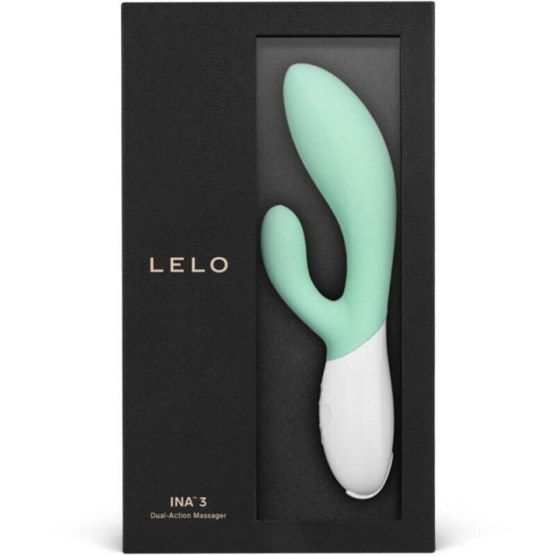 Lelo Ina 3 Dual Action Massager Seaweed-3