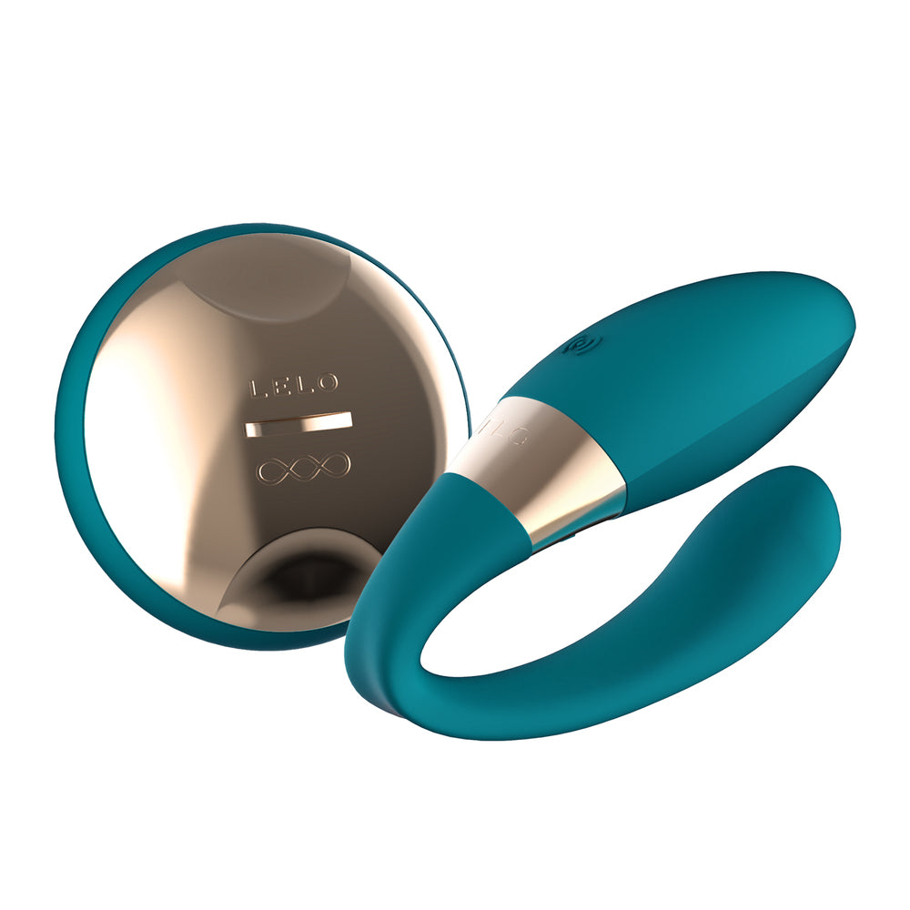 Lelo Tiani Duo Couples Massager Ocean Blue-3