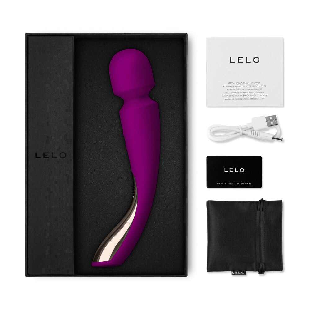 Lelo Smart Wand 2 Med Deep Rose-3