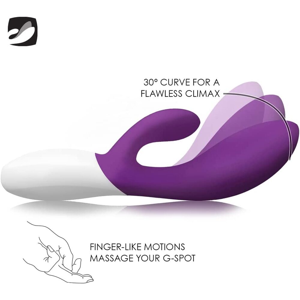 Lelo Ina Wave 2 Luxury Rechargeable Vibe Plum-2