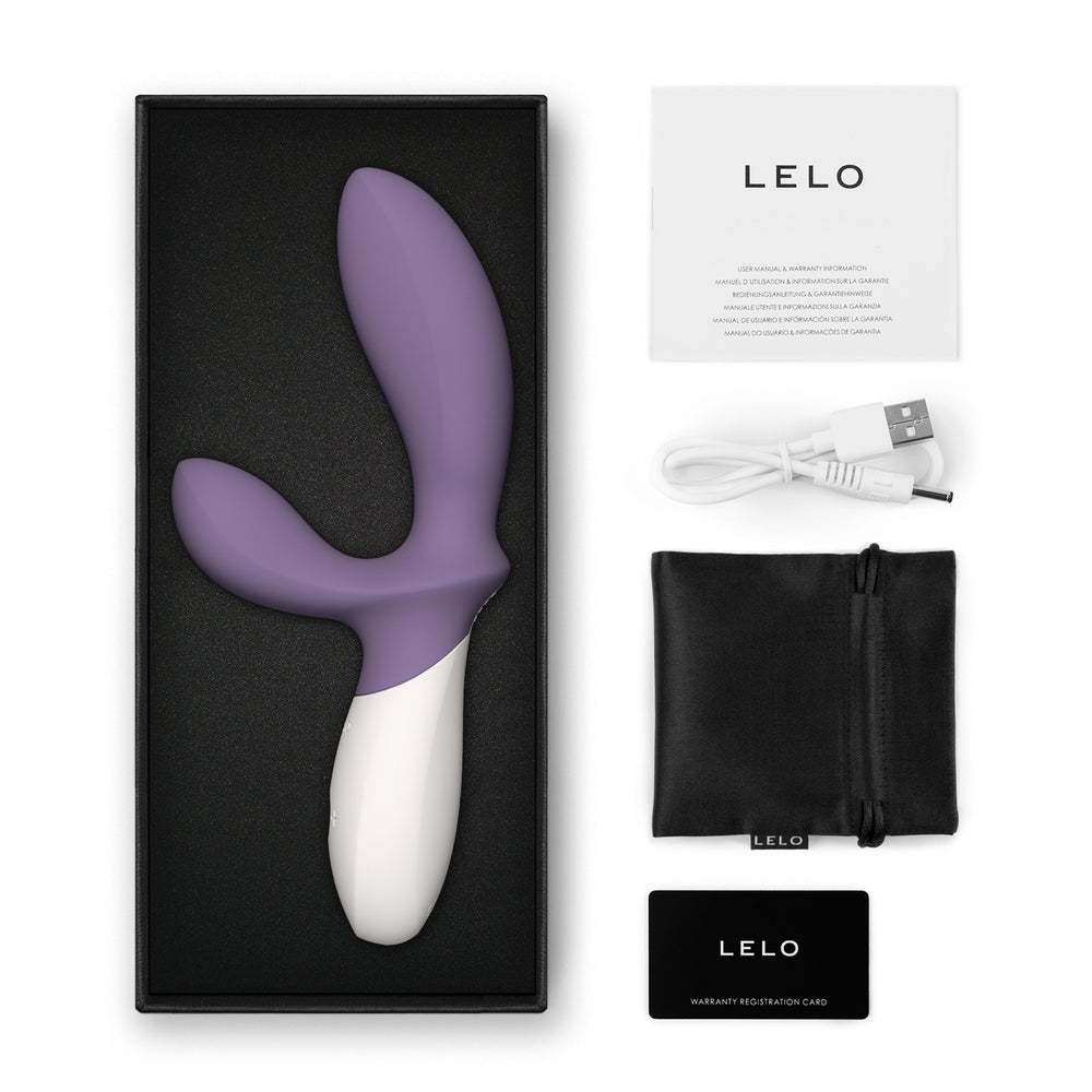 Lelo Loki Wave 2 Violet Dust Prostate Massager-2