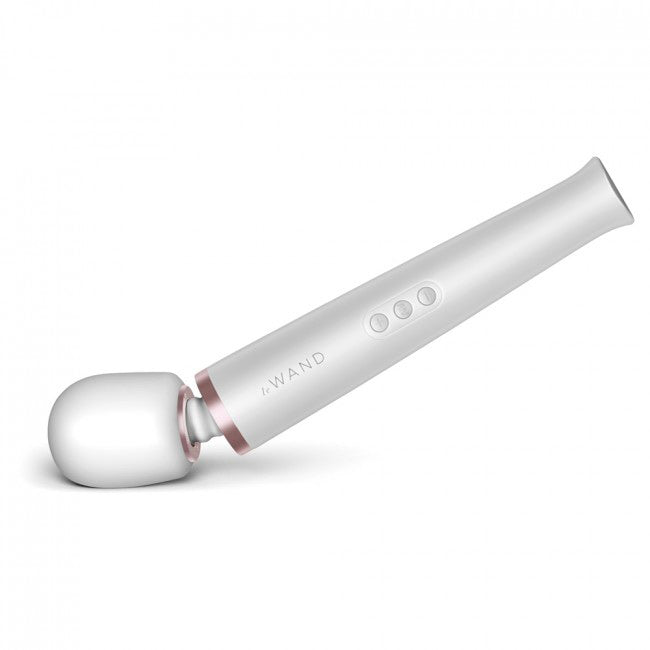 Le Wand Rechargeable White Massager-1