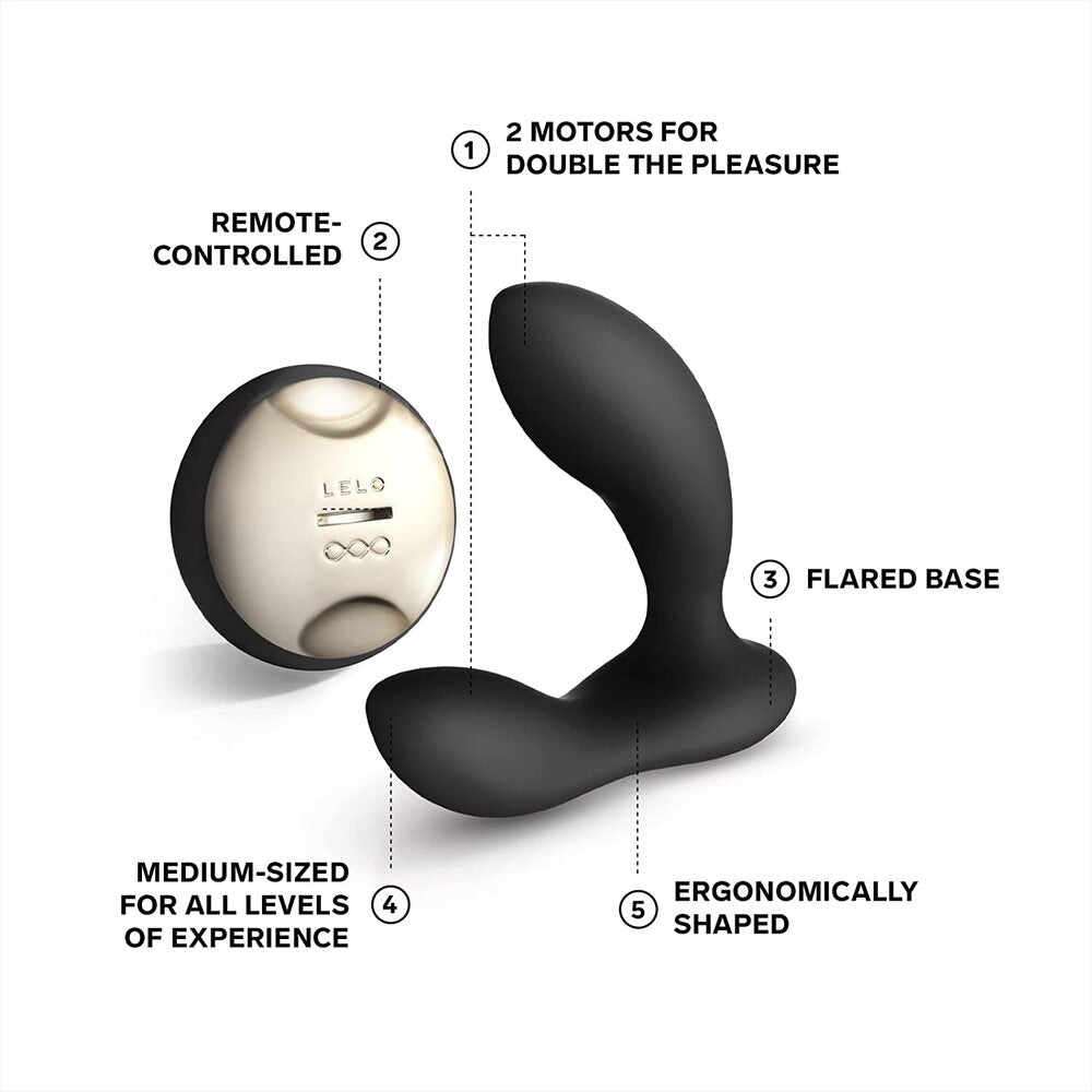 Lelo Hugo Luxury Prostate Massager Black-1