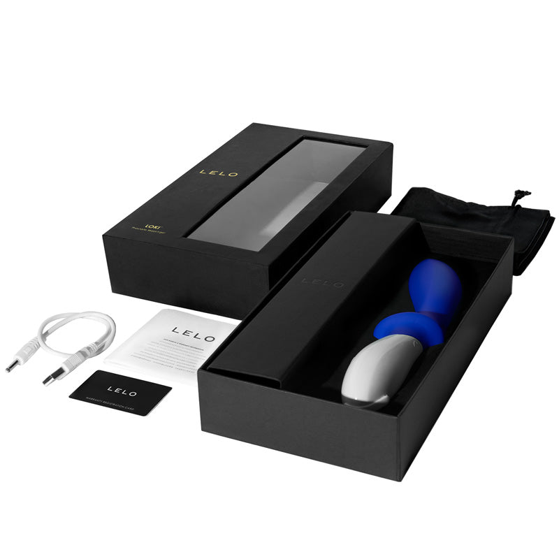 Lelo Loki Prostate Massager Blue-1