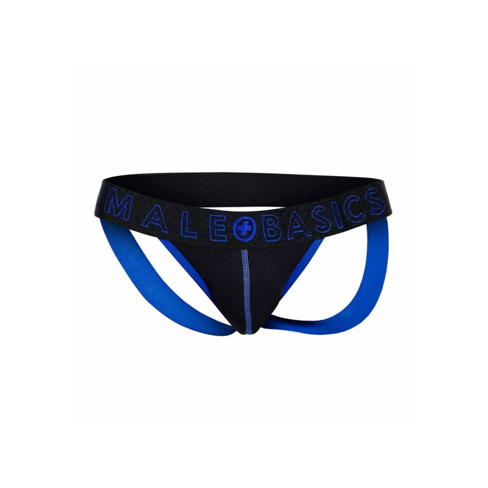 Male Basics Neon Jock Blue-2
