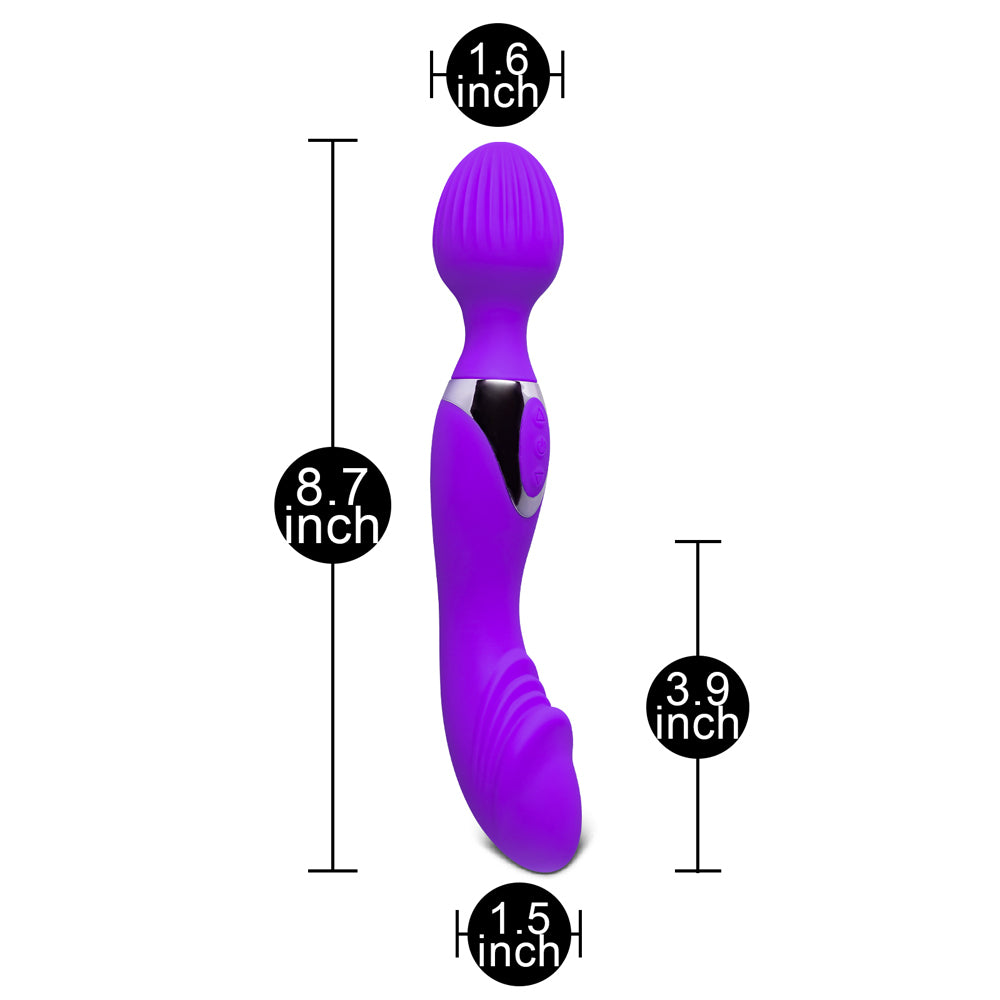 10 Speed Double Ended Wand Massager-2