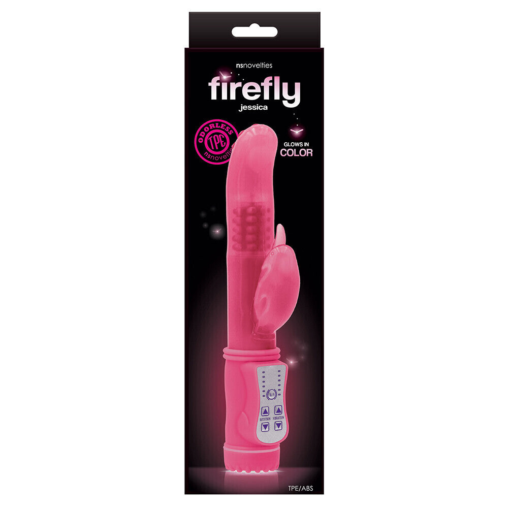 Firefly Jessica Glow Rabbit Vibrator-3