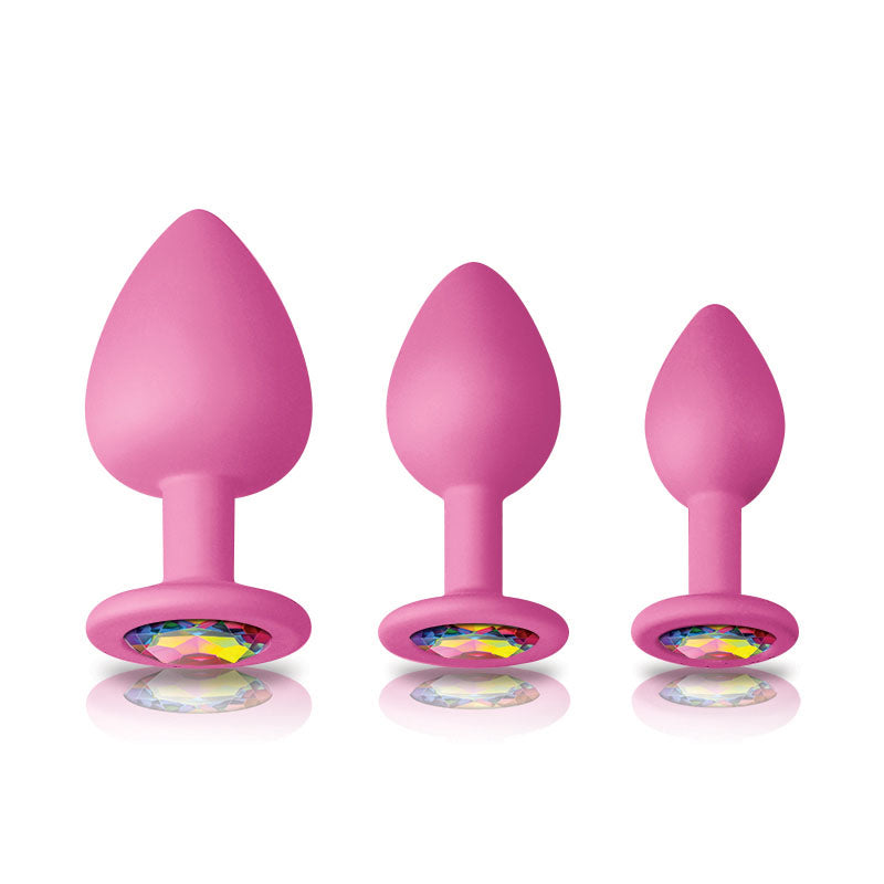 Glams Pink Spades Anal Trainer Kit-0