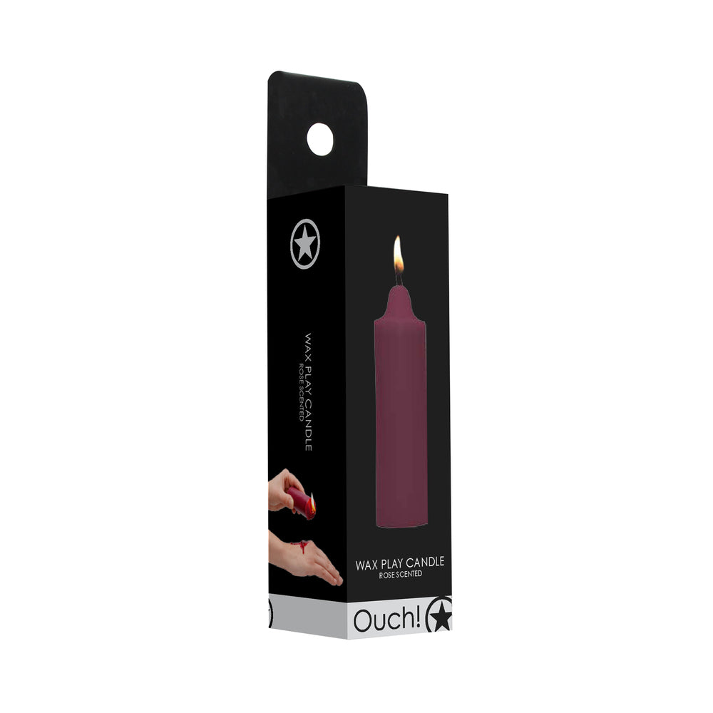 Ouch Wax Play Candle Rose Scented-3