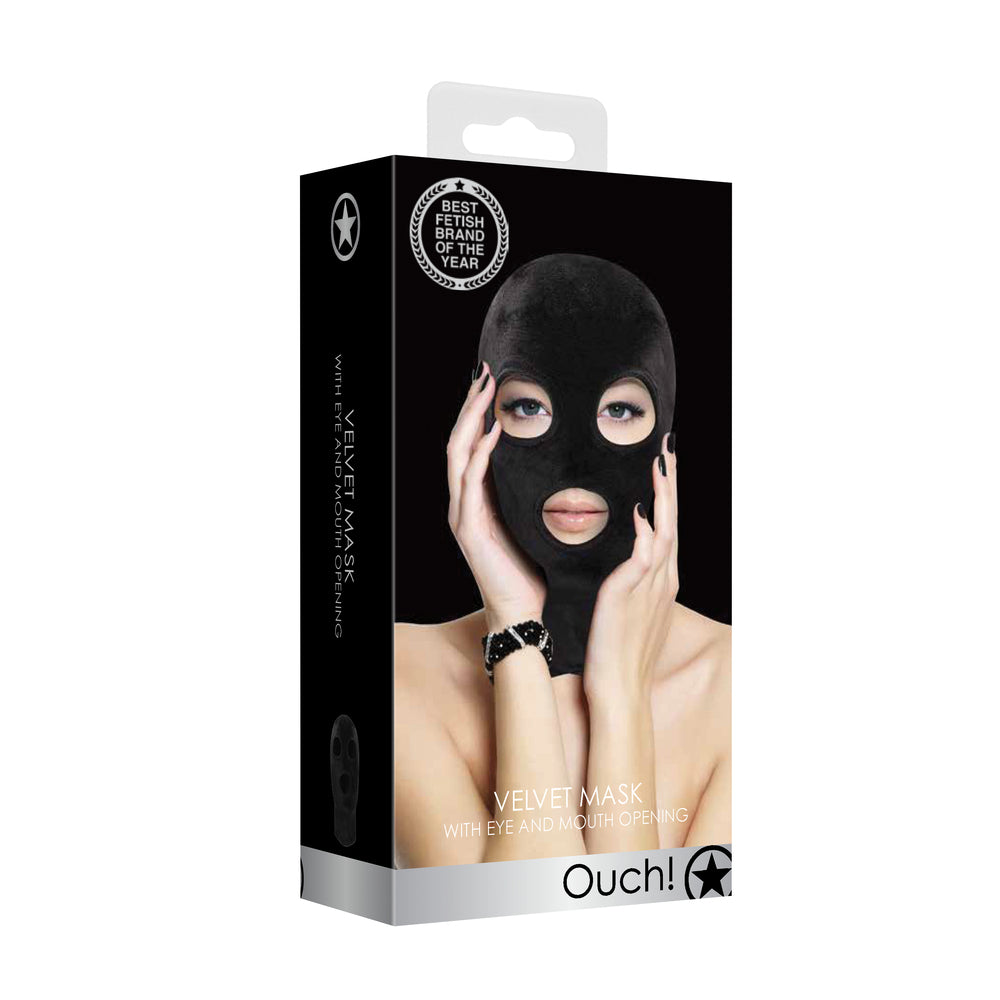 Ouch Velvet Mask With Eye And Mouth Opening-3