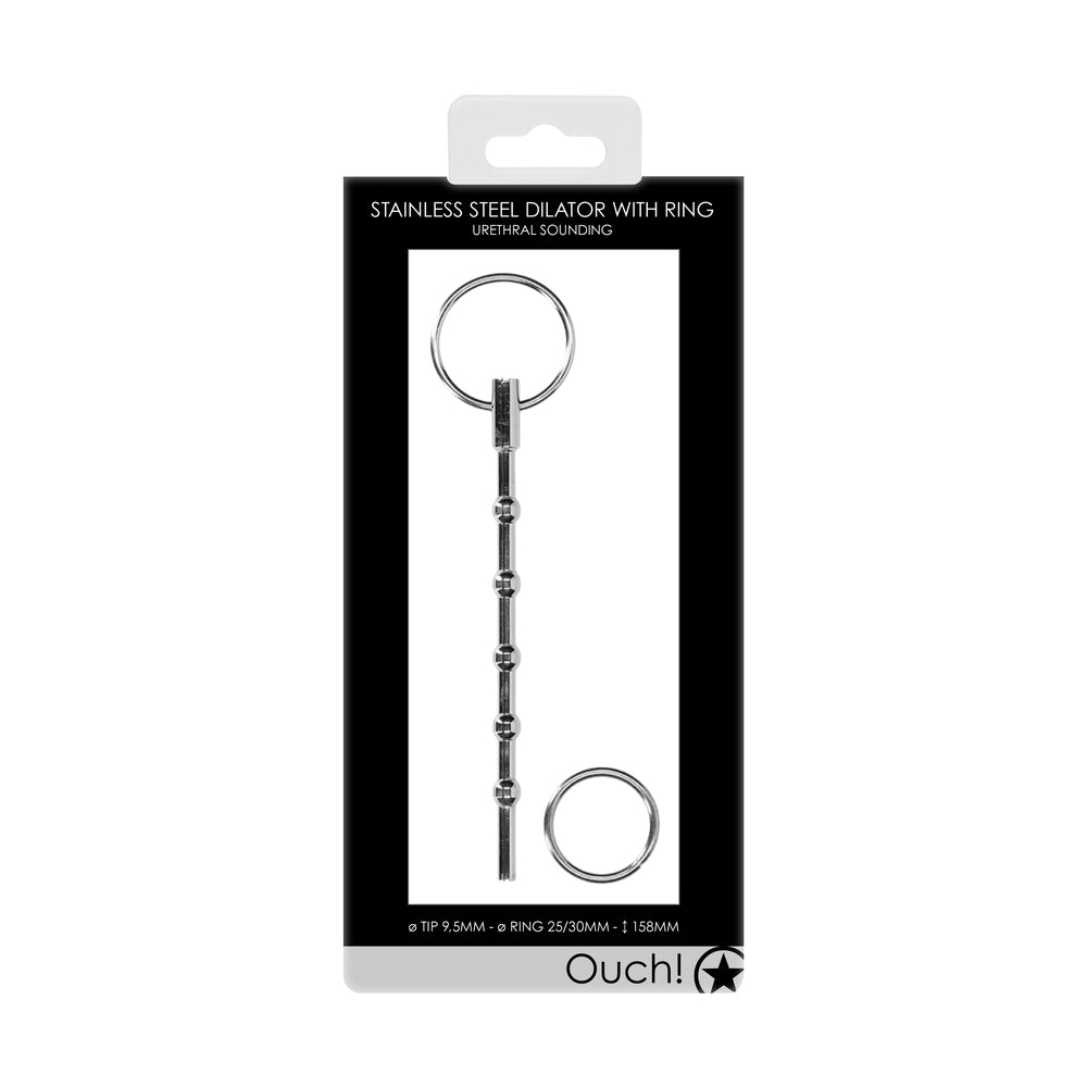 Ouch Stainless Steel Dilator With Ring-2