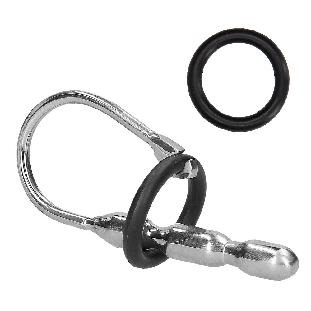 Ouch Urethral Sounding Stainless Steel Stretcher With Ring-0