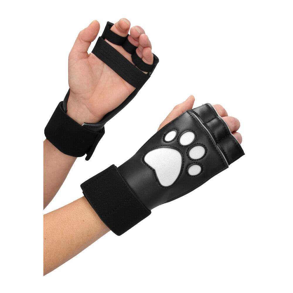 Neoprene Puppy Paw Gloves Puppy Play-0