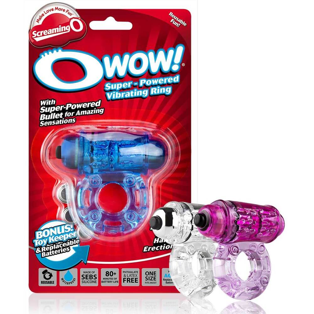 Screaming O Wow Vibrating Cock Ring-2