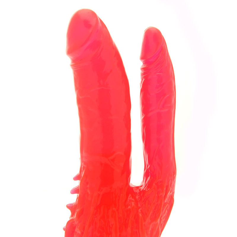 9 Inch Wall Bangers Double Penetrator Waterproof Vibrator-1