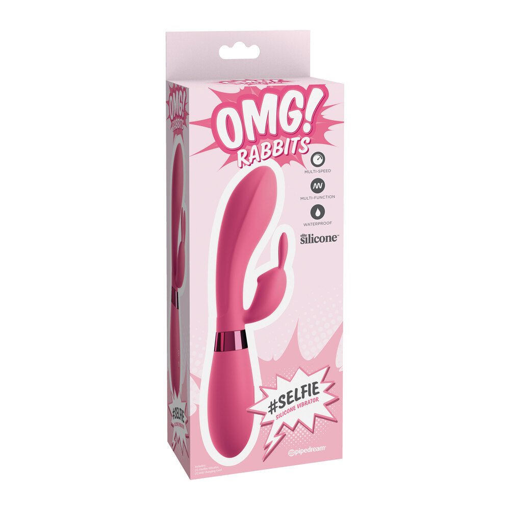 OMG Rabbits Selfie Silicone Vibrator-3