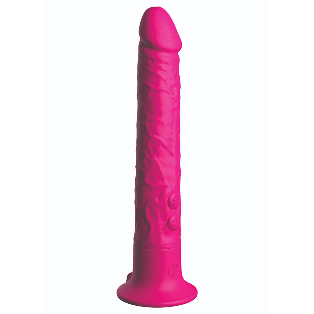 Vibrating Suction Cup Wall Banger Pink-0