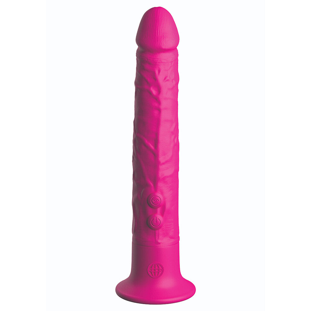 Vibrating Suction Cup Wall Banger Pink-1