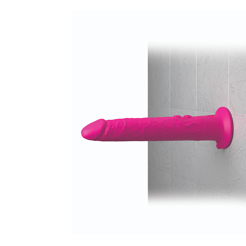 Vibrating Suction Cup Wall Banger Pink-2