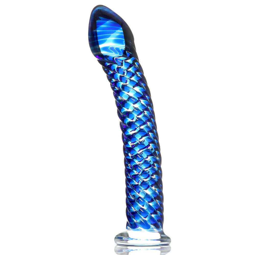 Icicles 29 Hand Blown Glass Massager-0