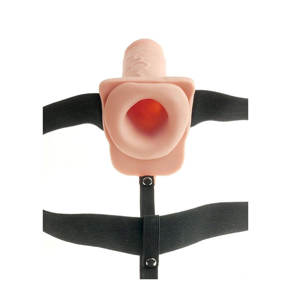 Fetish Fantasy 11 Inch Hollow Rechargeable Strapon-1