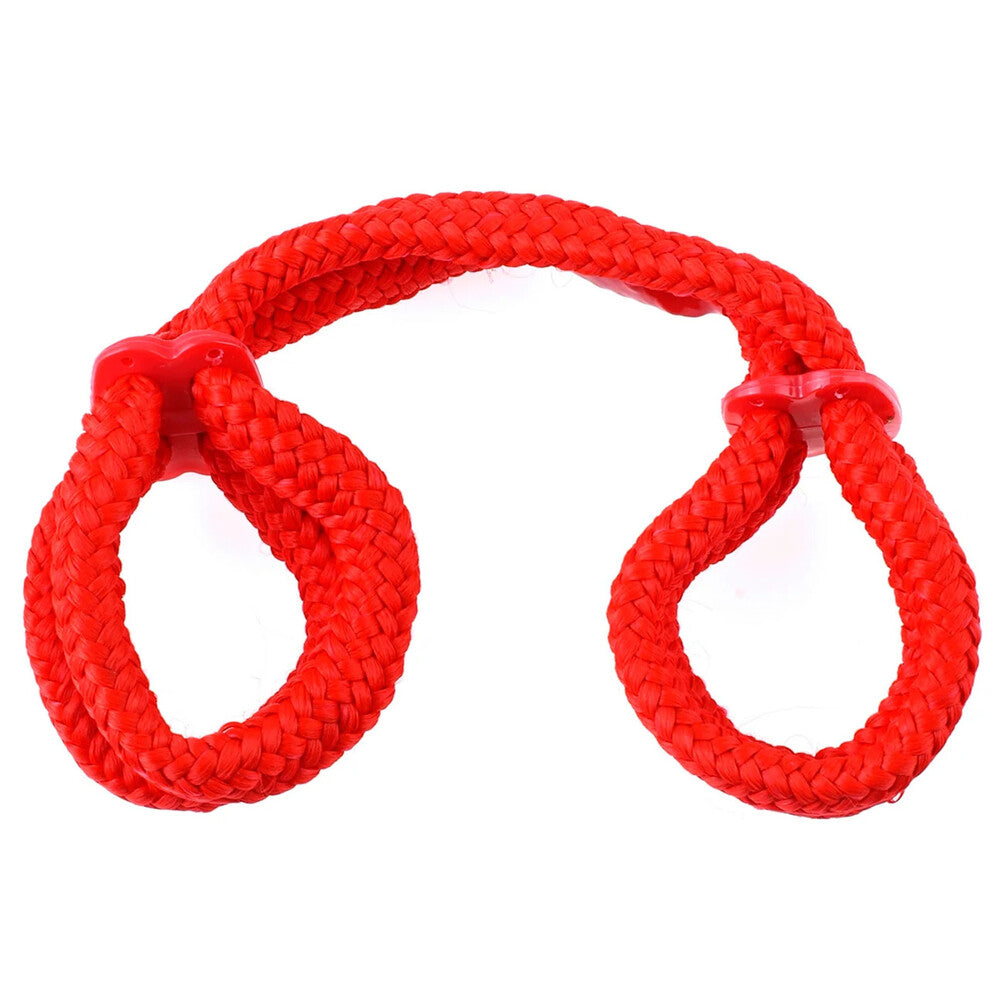 Fetish Fantasy Series Silk Rope Love Cuffs-0