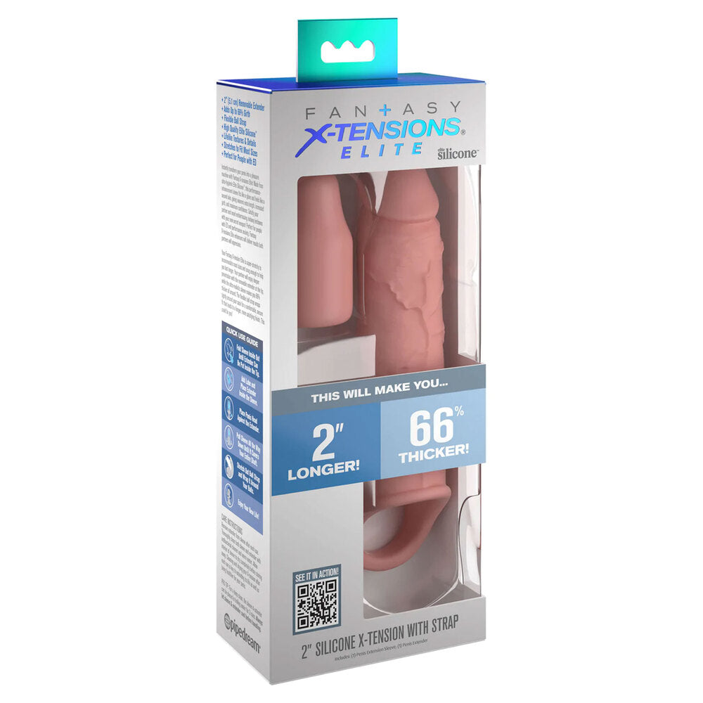 XTensions Elite 2 Inch Penis Extender With Strap-2