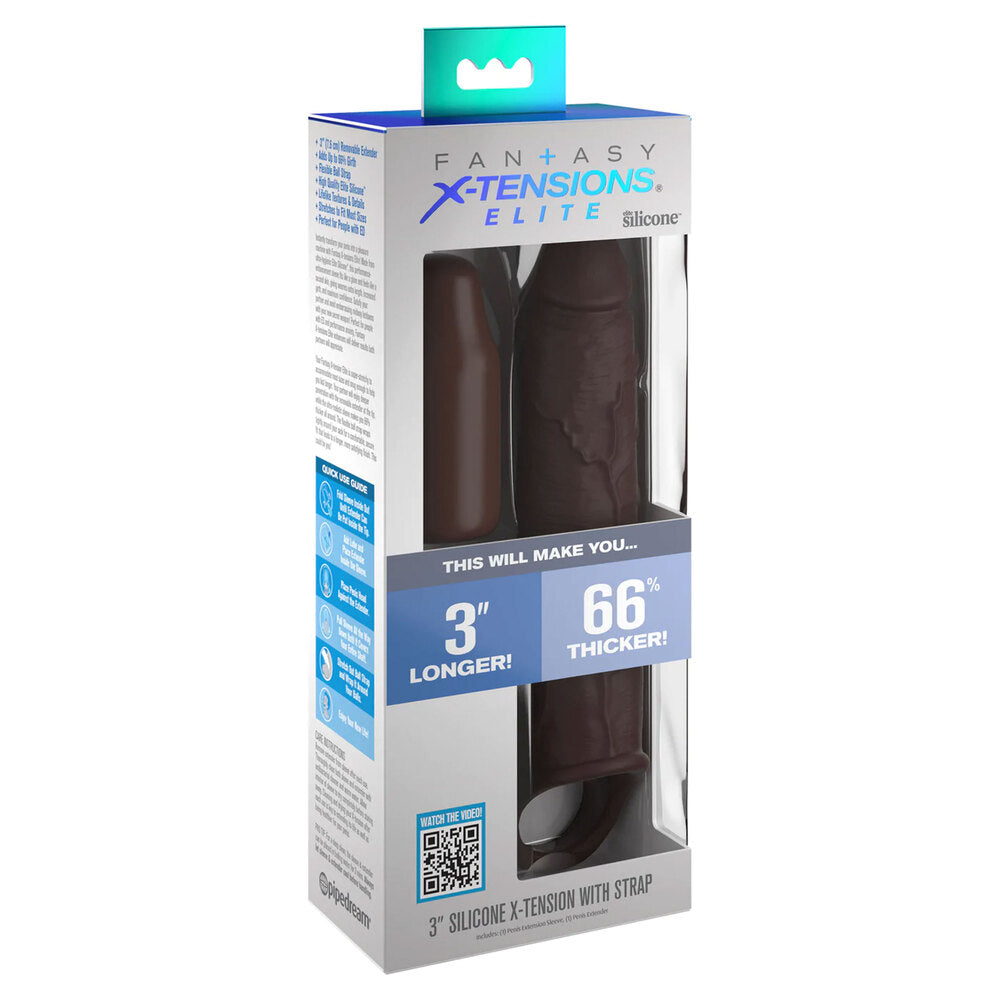 XTensions Elite 3 Inch Penis Extender With Strap-2