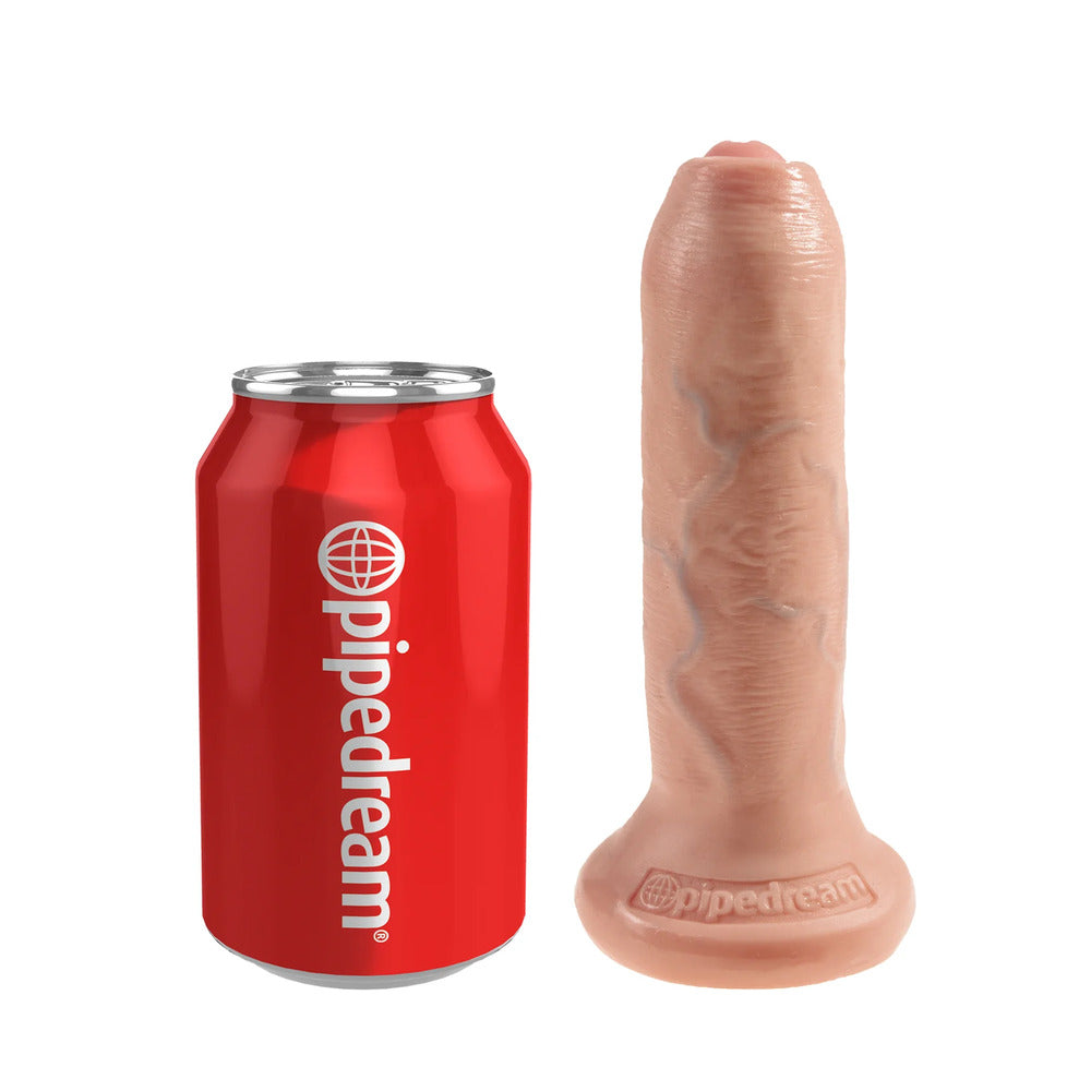 King Cock 6 Inch Uncut Cock Dildo-2