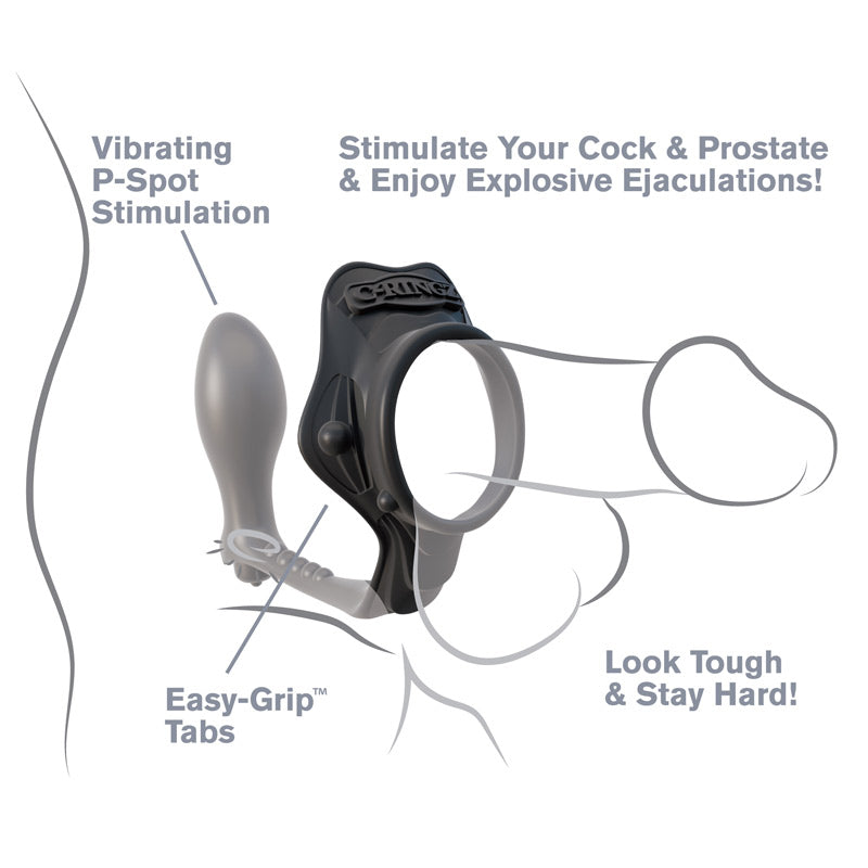 Fantasy CRingz Rock Hard AssGasm Prostate Massager-3