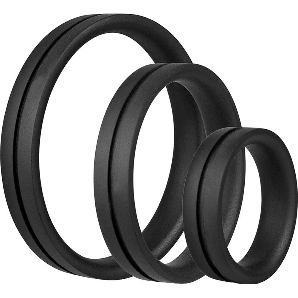 Screaming O RingO Pro X3 Cock Rings Black-0