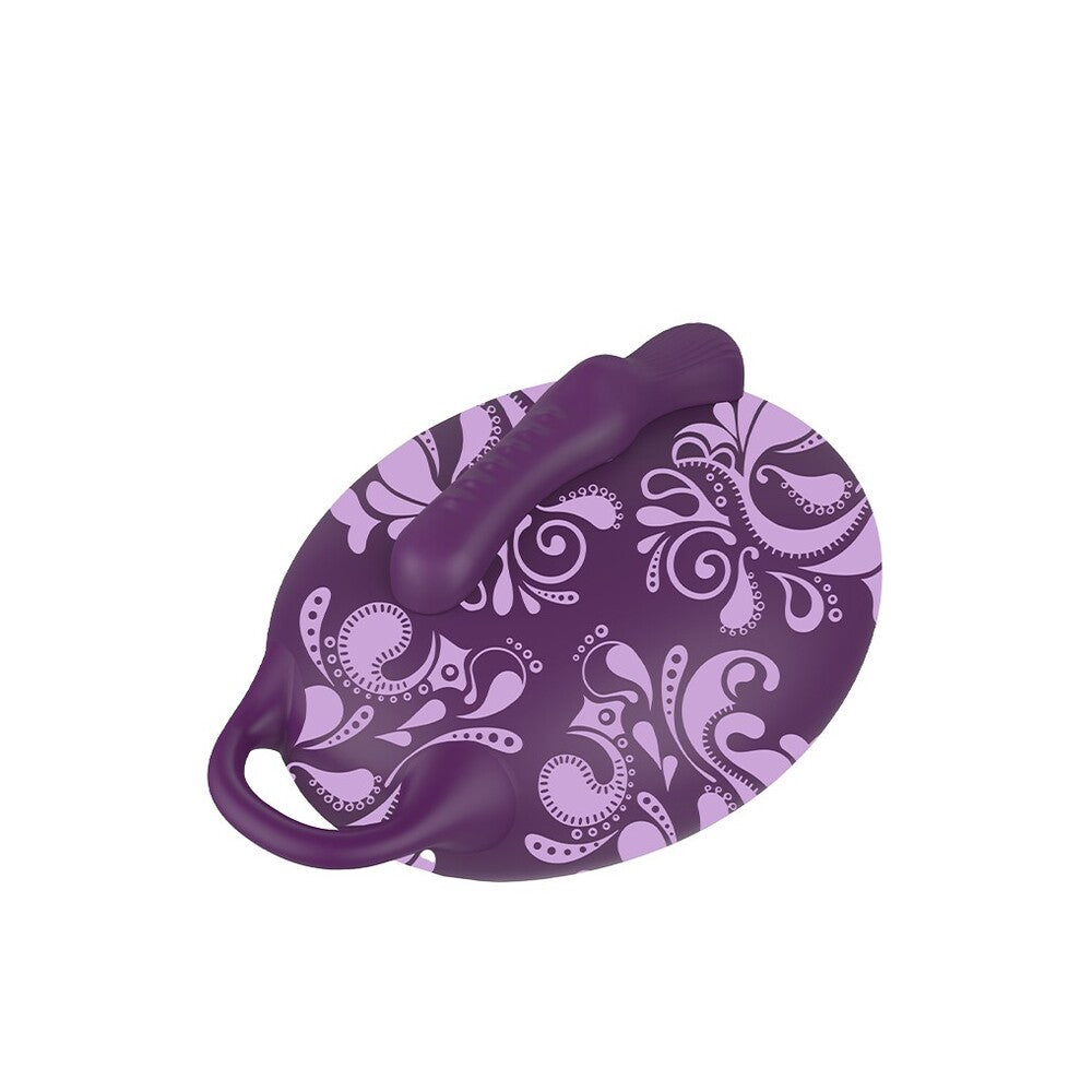 Bouncy Bliss Sit On Vibrator Purple-0