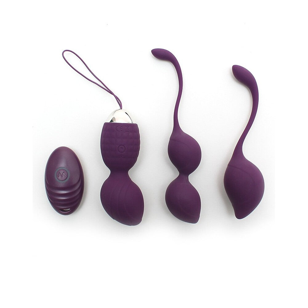 Rimini Vibrating Kegel Ball Set With Remote Control-0