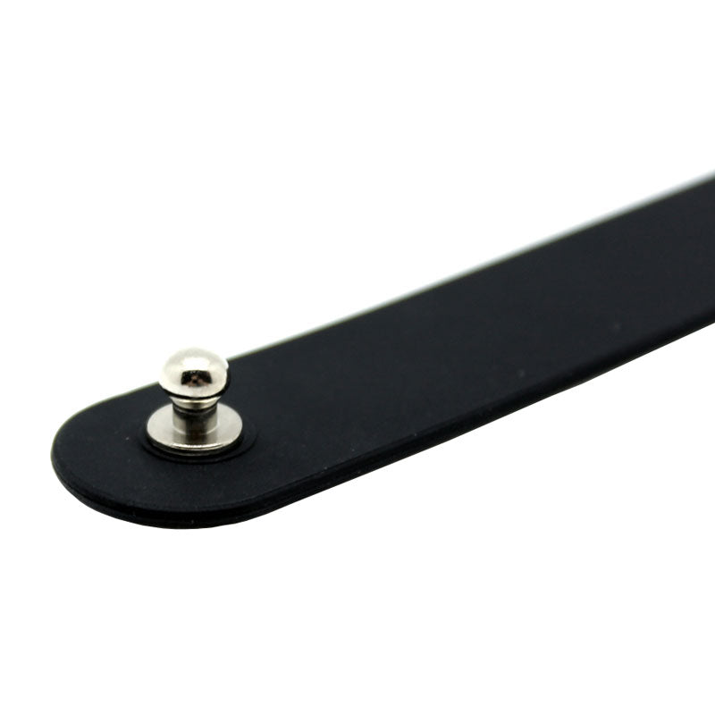 Black Silicone Bitch Collar-2