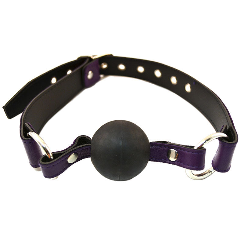 Rouge Garments Ball Gag Purple-0