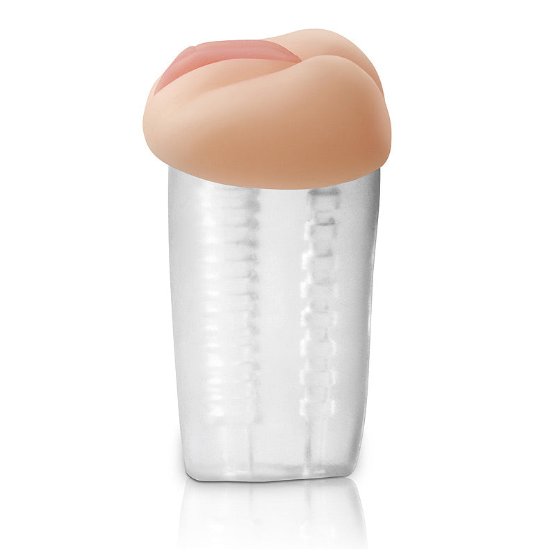 Pipedream Extreme Deluxe SeeThru Stroker Masturbator-2