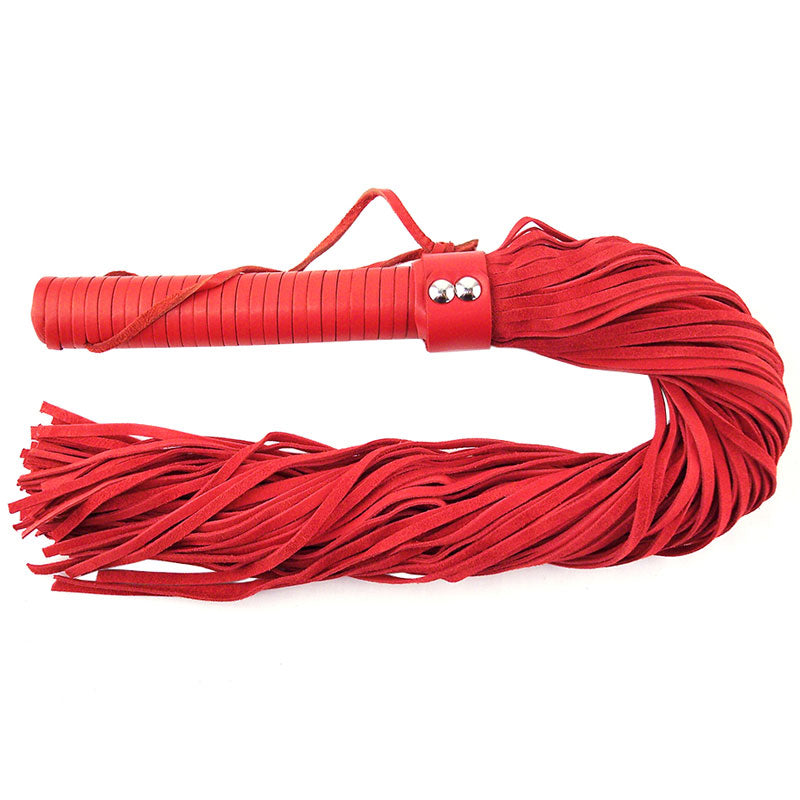 Rouge Garments Red Suede Flogger-0