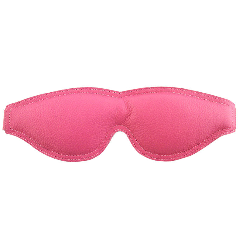 Rouge Garments Large Pink Padded Blindfold-0