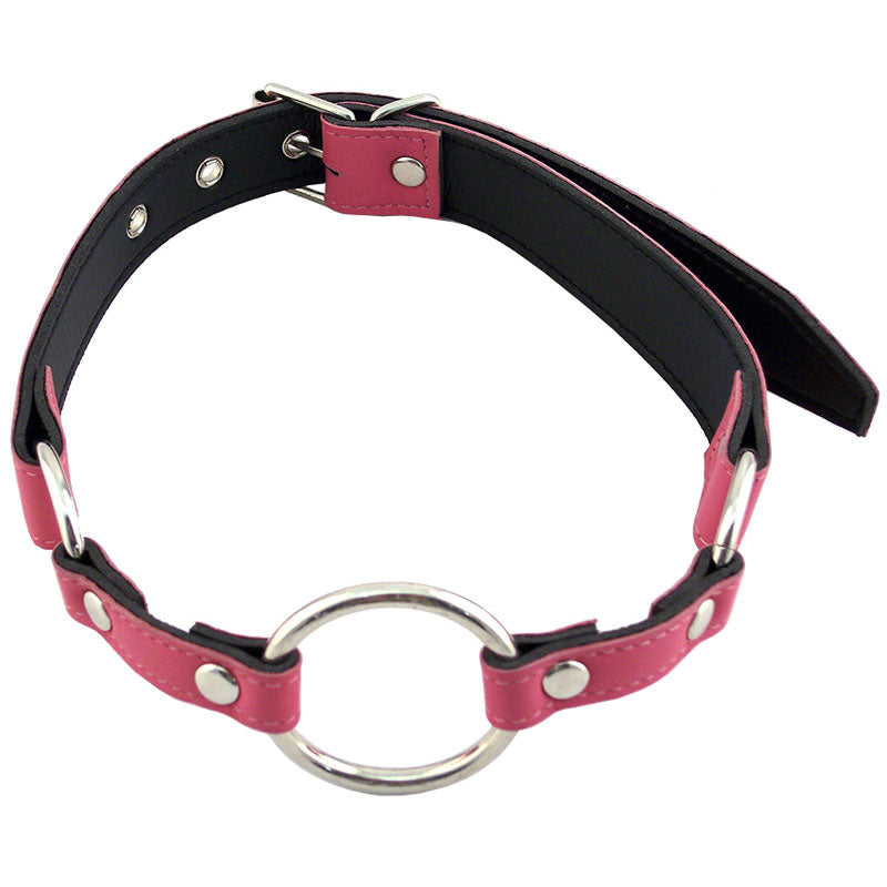 Rouge Garments O Ring Gag Pink-0