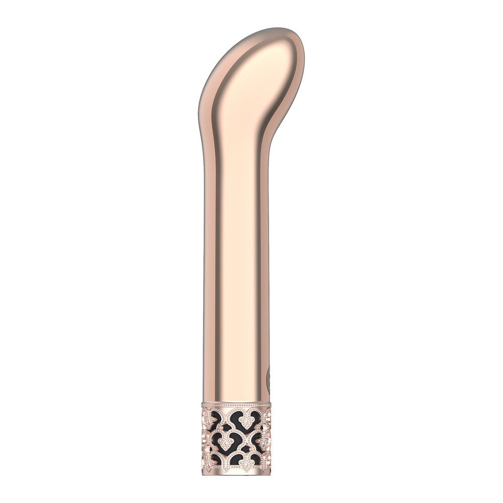 Royal Gems Jewel Rechargeable G Spot Bullet Rose Gold-0